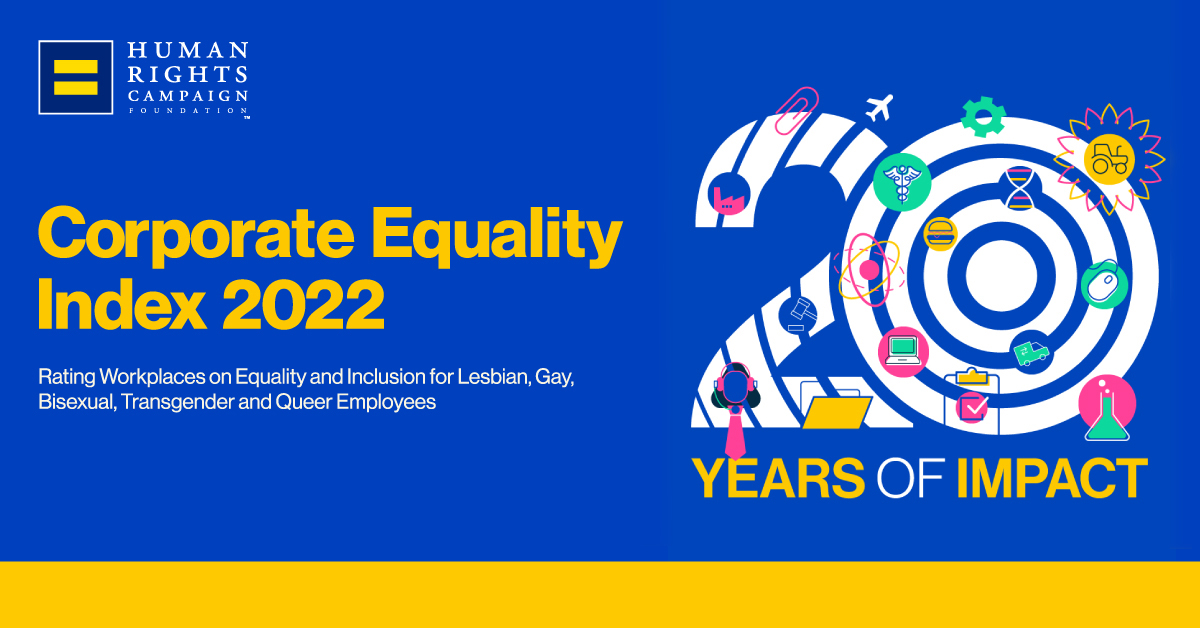 Corporate Equality Index - 20 Years of Impact